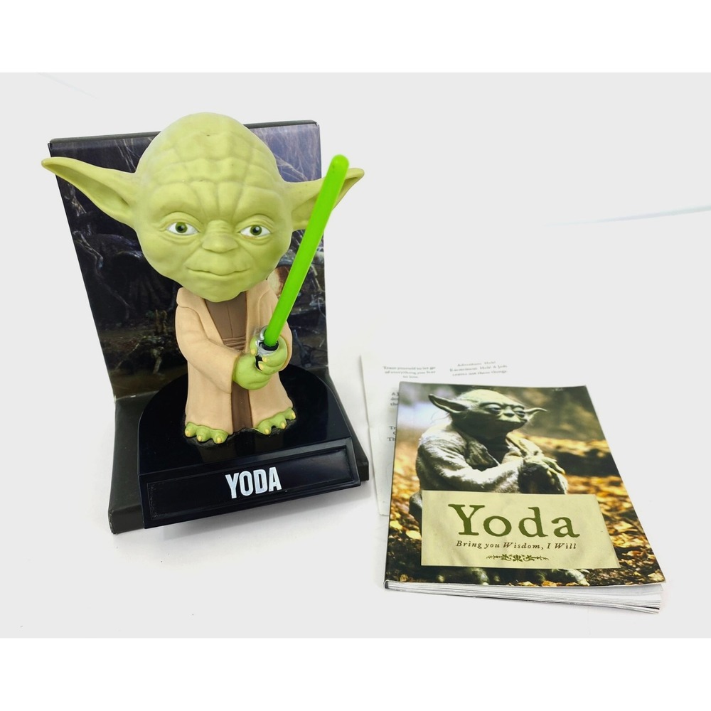 Yoda 2009 Funko Bobble Head Lucasfilm, Complete Collectible